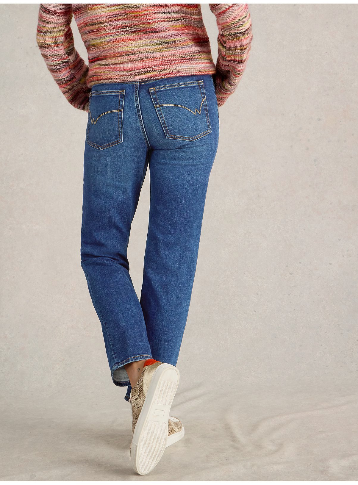 WHITE STUFF Taylor Straight Jean 14 - Image 2 thumbnail